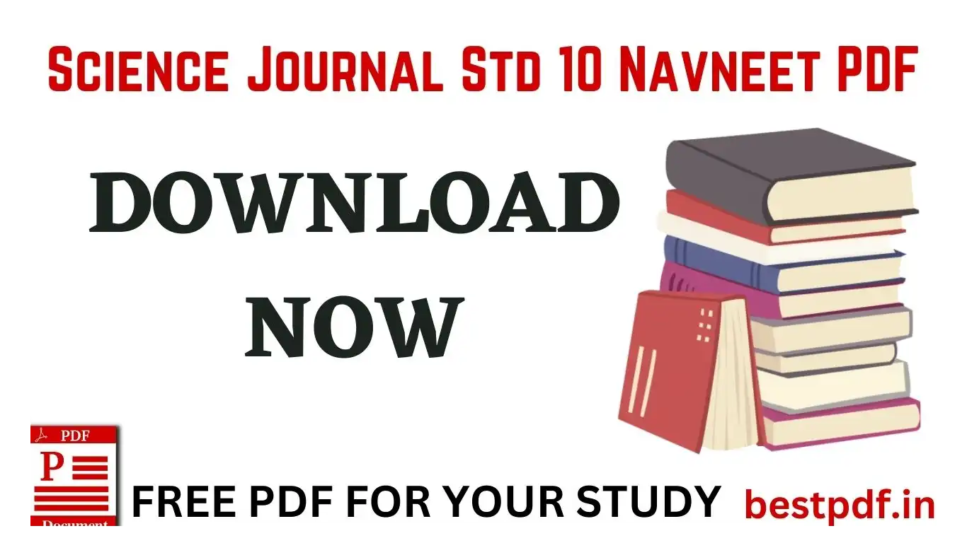 Science Journal Std 10 Navneet PDF