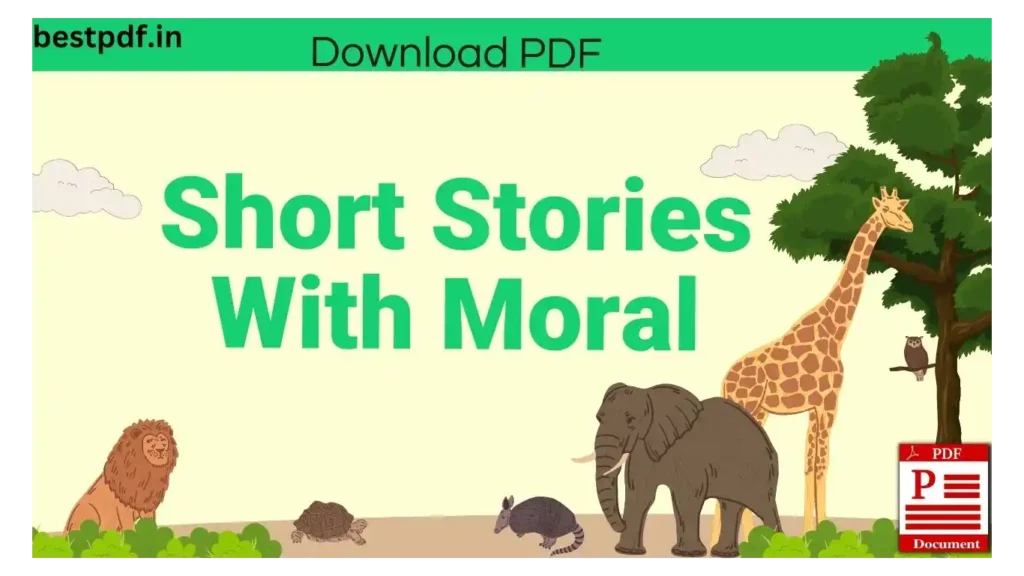 10 Lines Short Stories With Moral Pdf