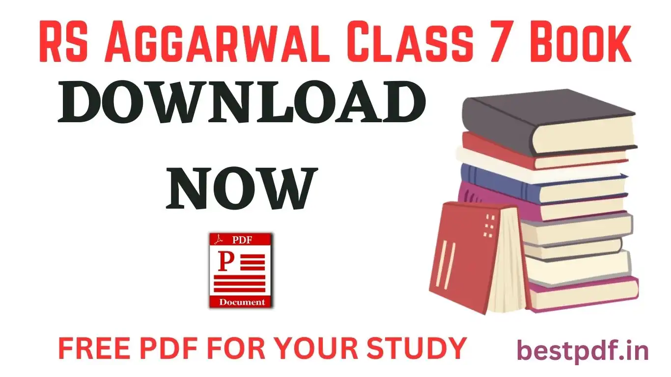 RS Aggarwal Class 7 Book Pdf