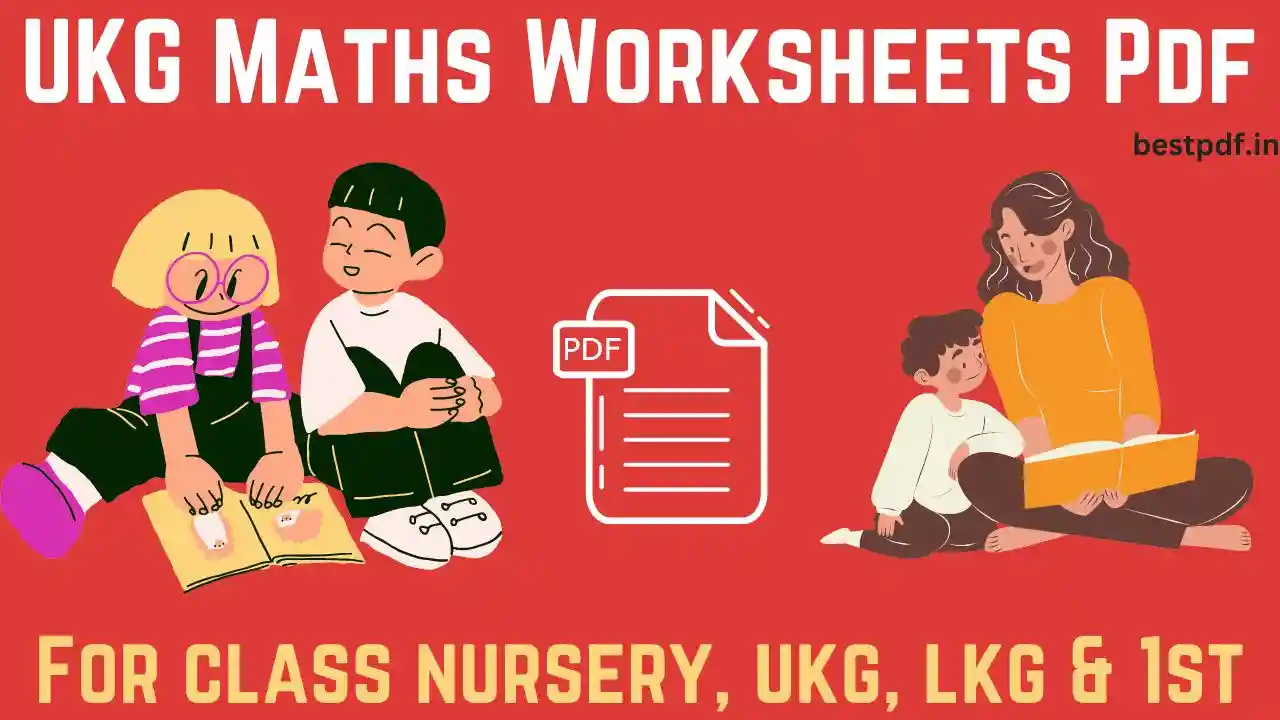 UKG Maths Worksheets Pdf