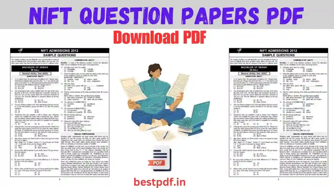 NIFT last 10 years Question Papers With Solution Pdf Download