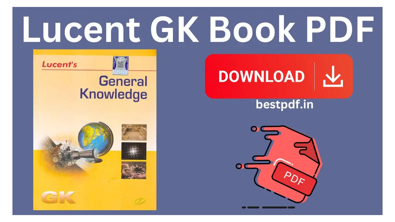 Lucent GK Book PDF