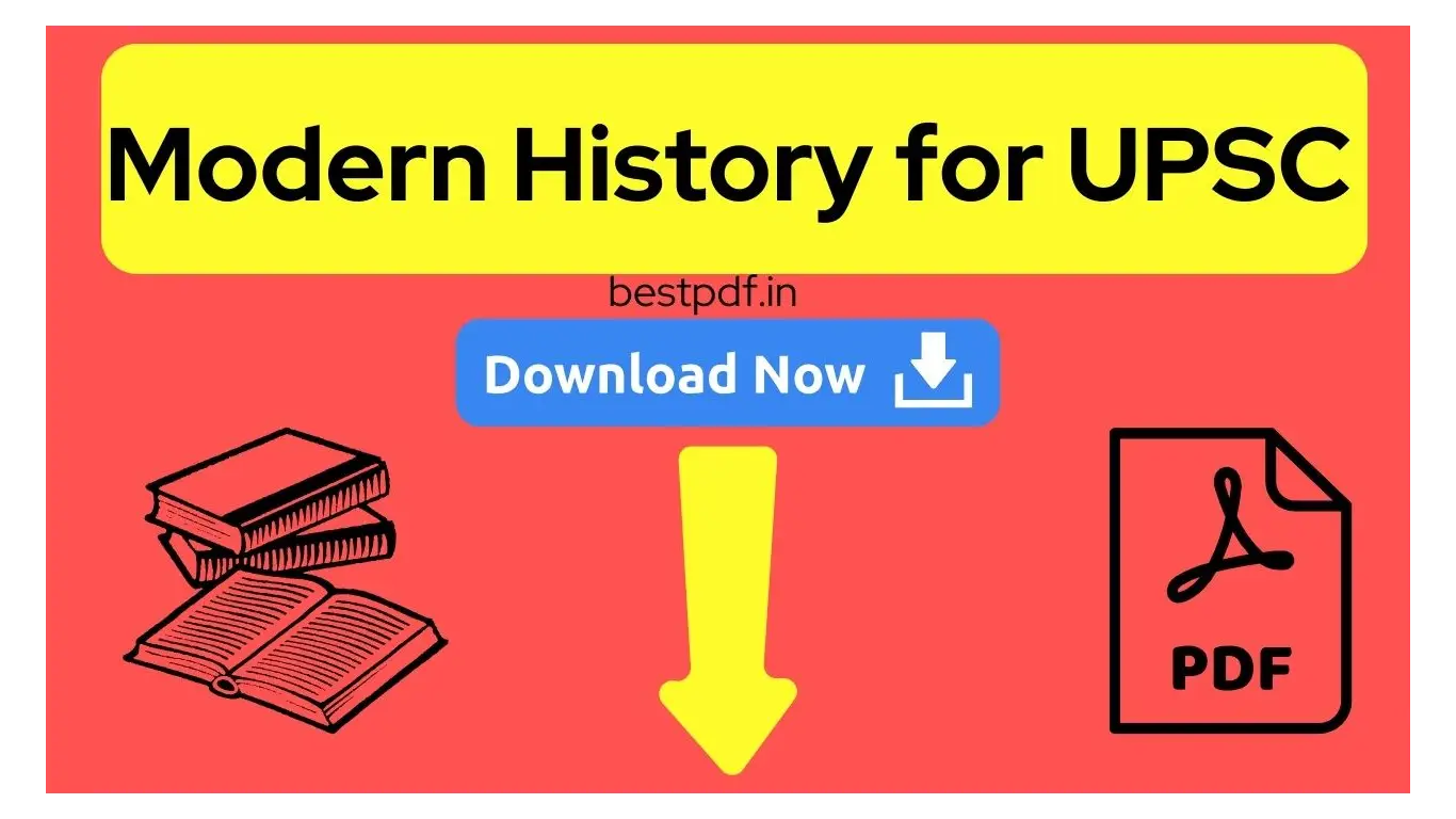 Modern History for UPSC