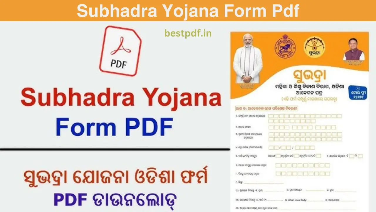 Subhadra Yojana Form Pdf